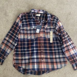 Target Universal Thread Women’s M Flannel NWT